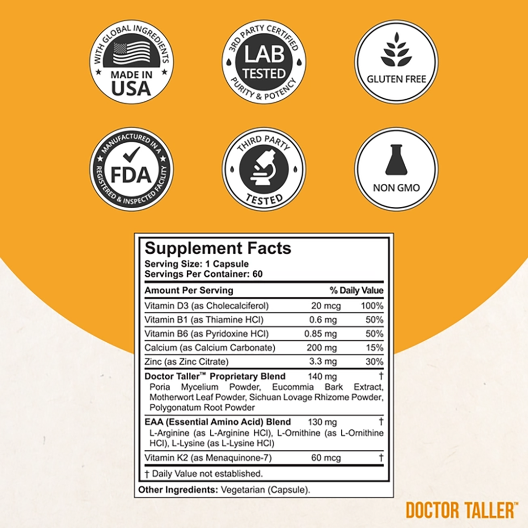 NuBest, Doctor Taller – Advanced Growth Support for Kids & Teens (8+)