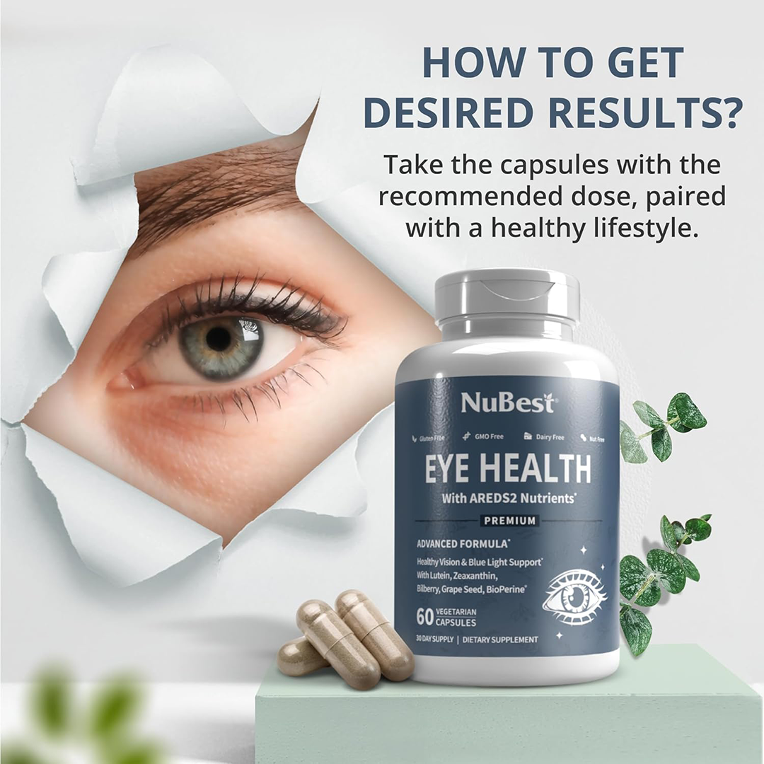 NuBest, Eye Health – Advanced Vision & Blue Light Protection