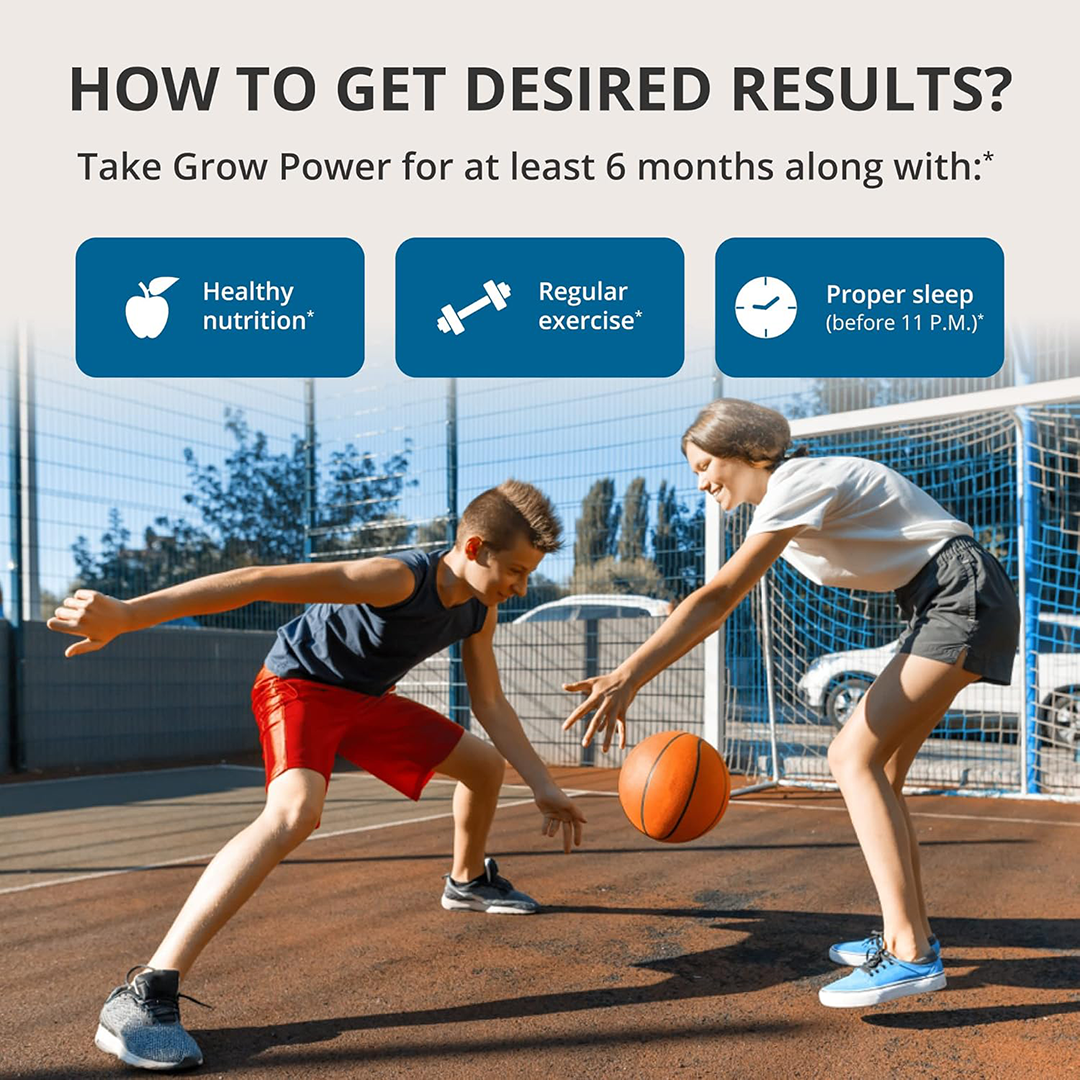 NuBest, Grow Power – Natural Growth Support for Kids & Teens (10+)