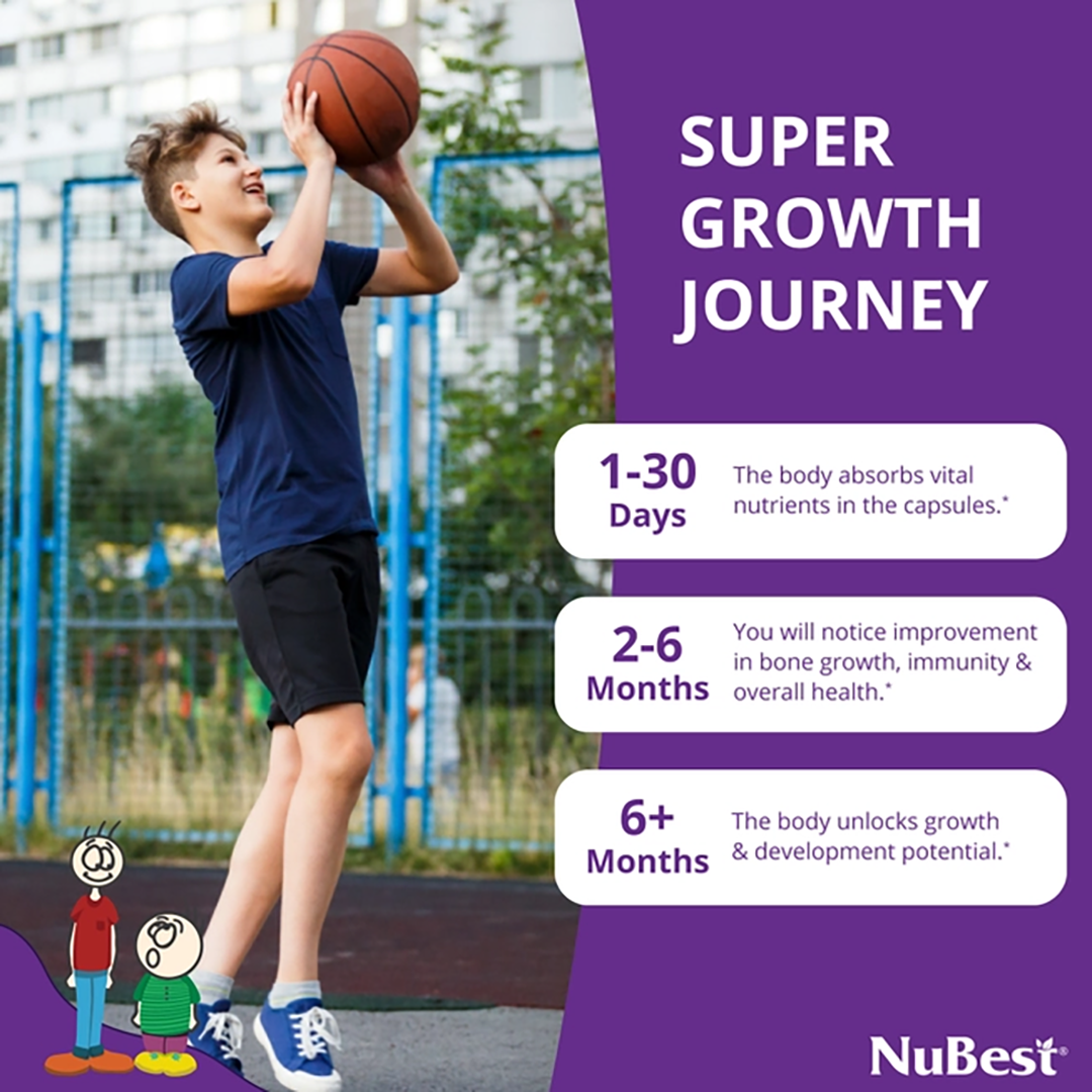 NuBest, Tall 10+ – Growth Support for Preteens & Teens