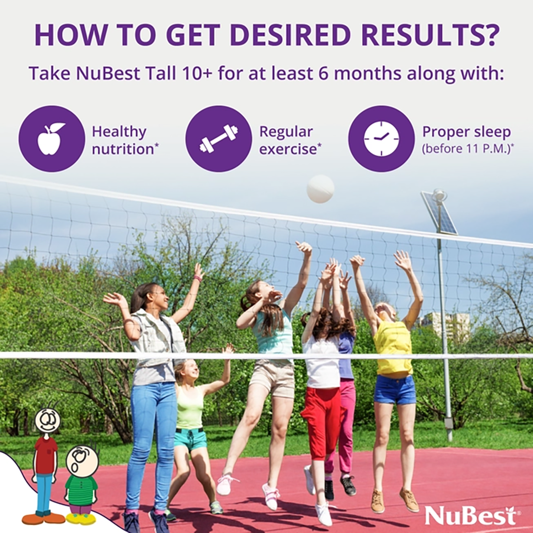 NuBest, Tall 10+ – Growth Support for Preteens & Teens