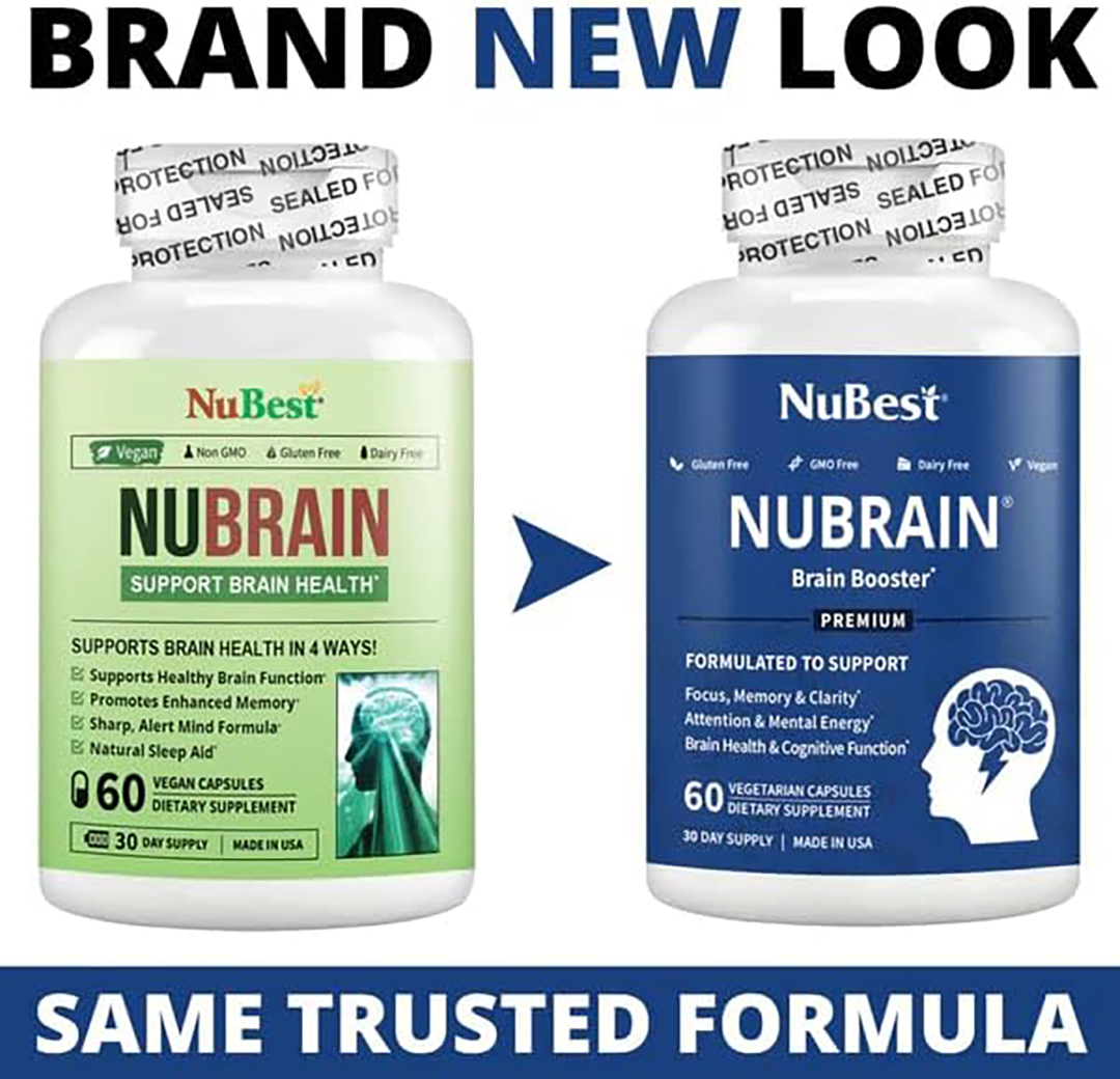NuBest, NuBrain – Advanced Brain Support for Memory, Focus & Clarity