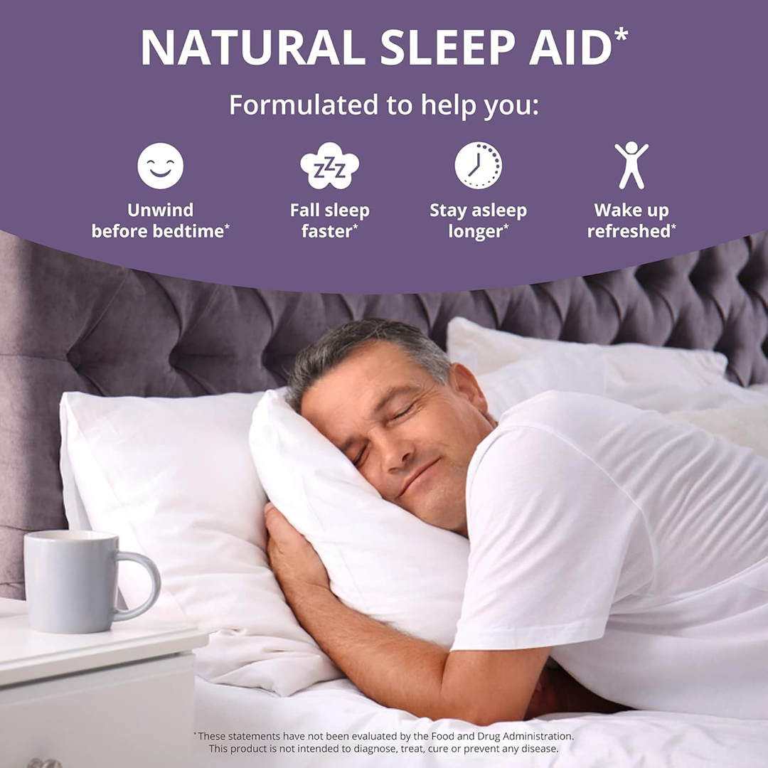 NuBest, Sleep Xtra – Natural Sleep Aid for Deep & Restful Sleep