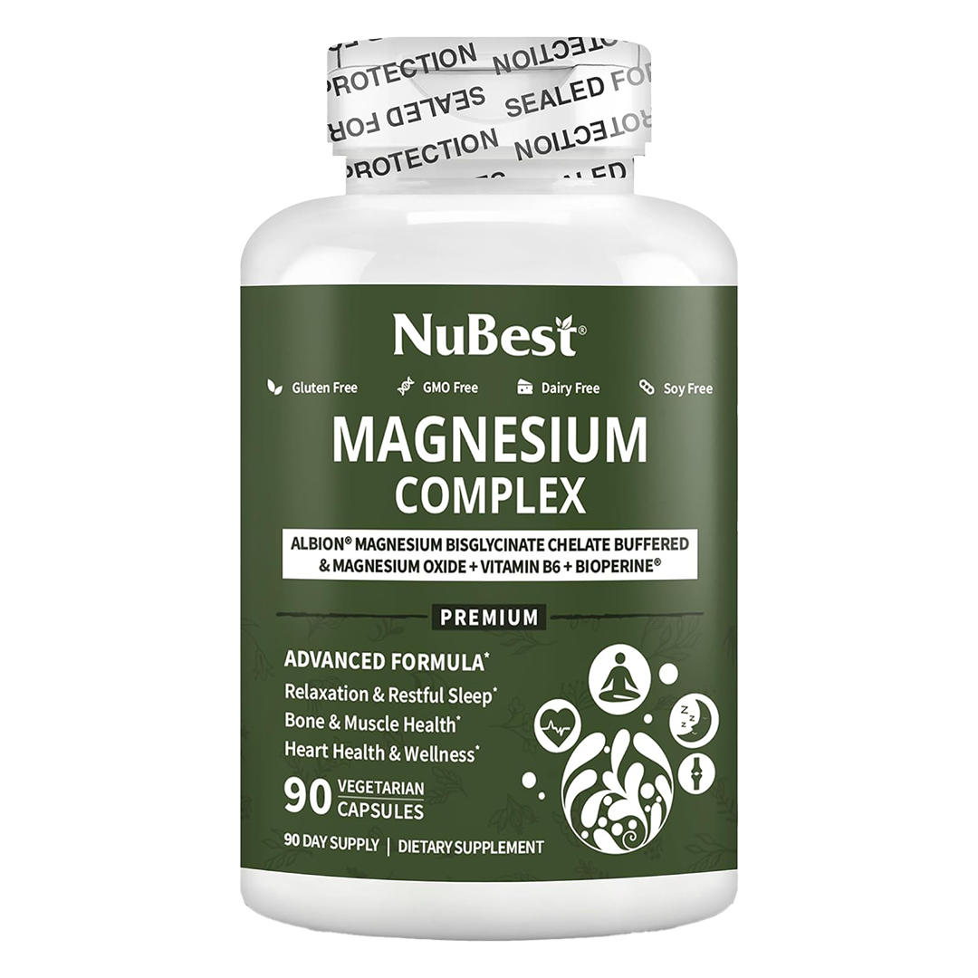 NuBest, Magnesium Complex – Bone, Muscle & Relaxation Support