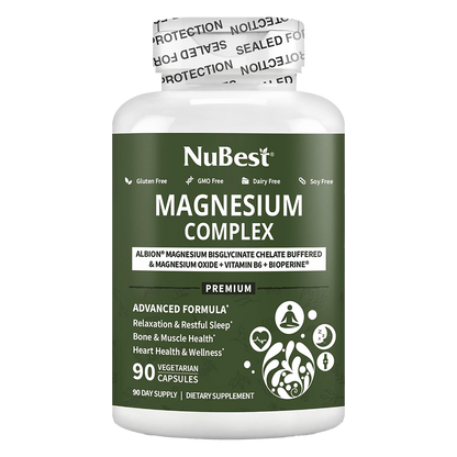NuBest, Magnesium Complex – Bone, Muscle & Relaxation Support