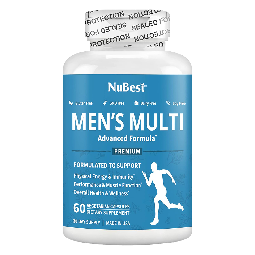 NuBest, Men's Multi – Complete Daily Nutrition for Men’s Health